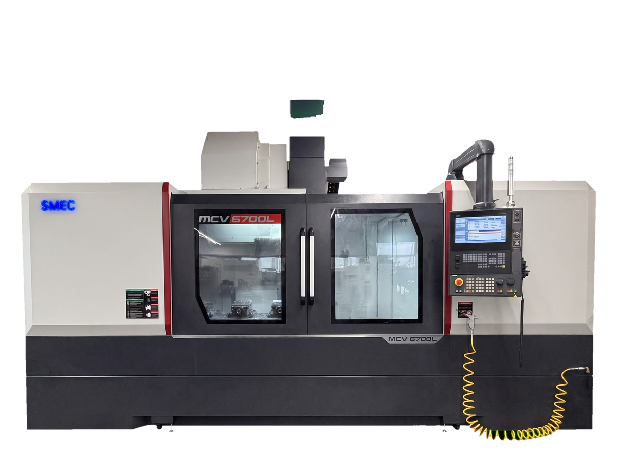SMEC MCV6700L – CNC-Maschine im Maschinenpark von Sengunis Engineering