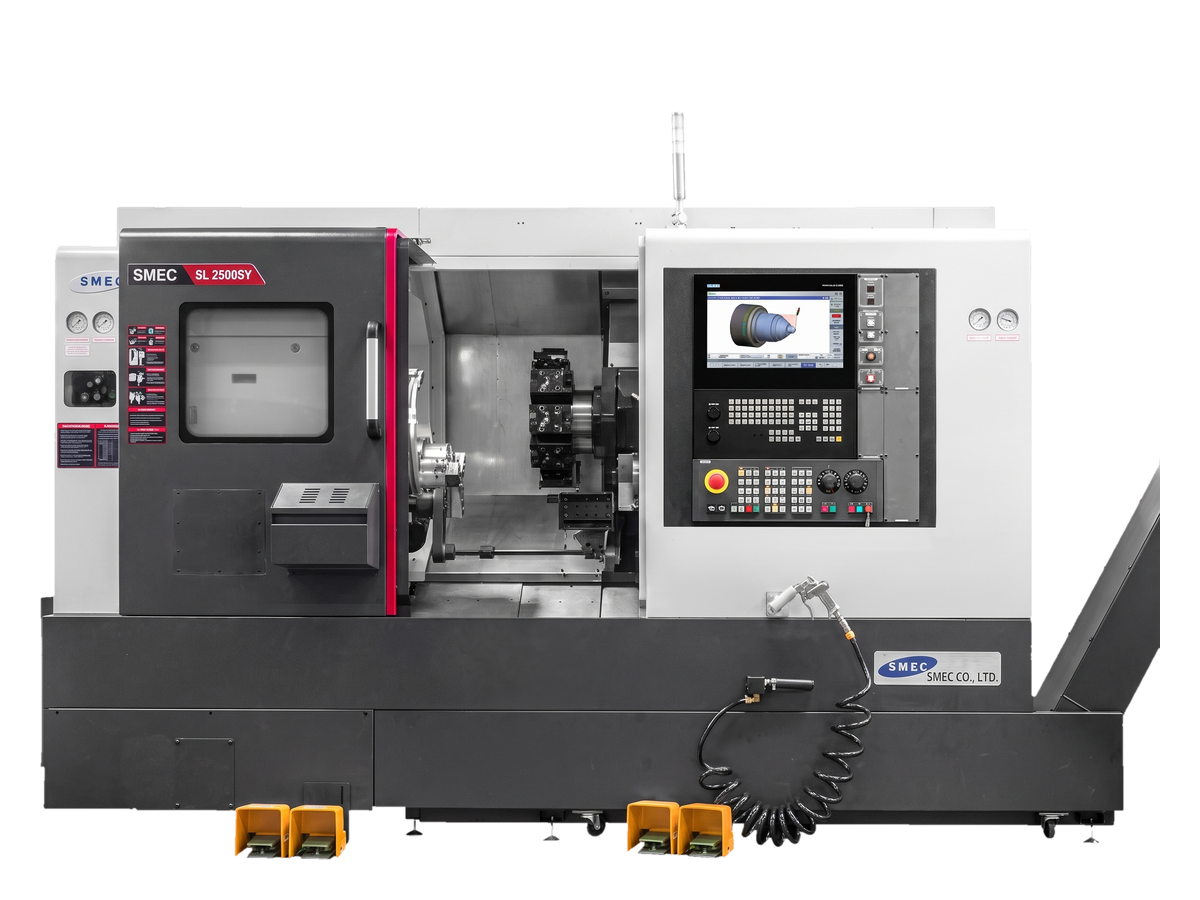 SMEC SL2500 BSY – CNC-Maschine im Maschinenpark von Sengunis Engineering